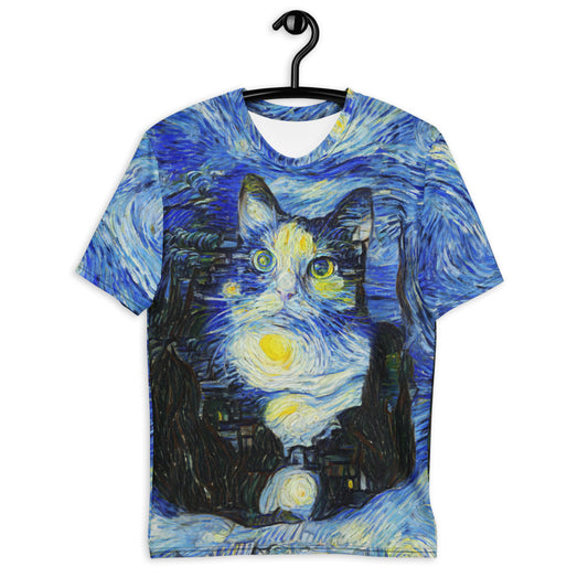 Starry Night Cat Shirt