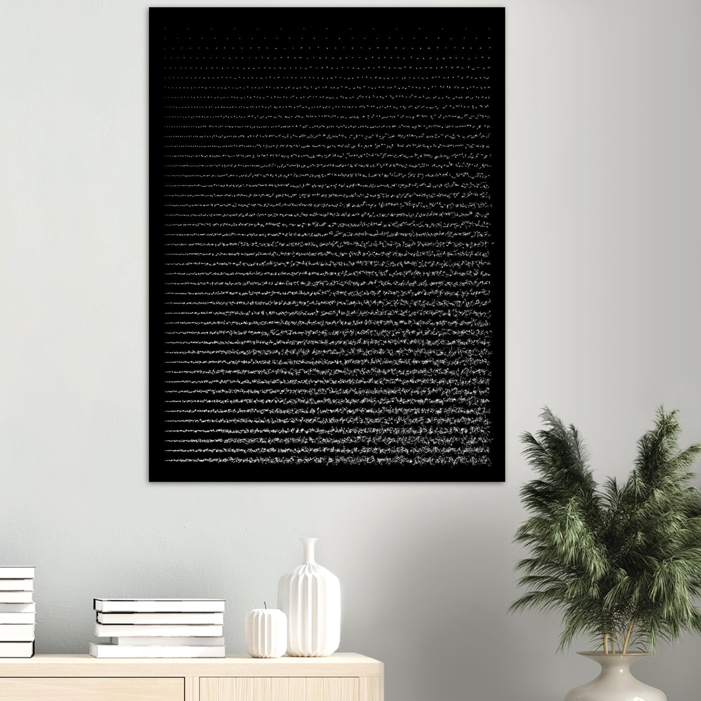 Asemic White On Black