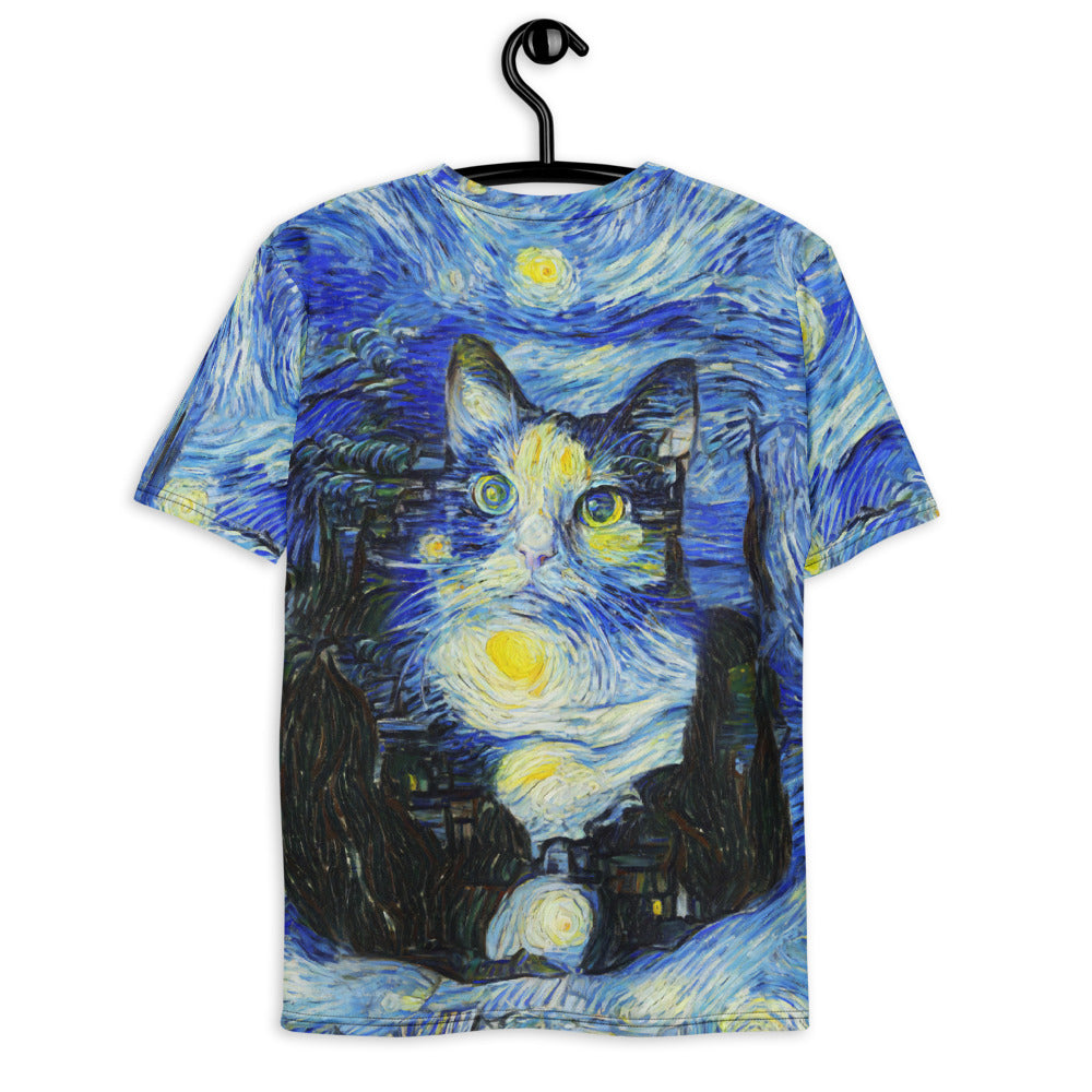 Starry Night Cat Shirt